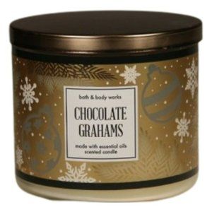NEW Chocolate Grahams BBW Candle